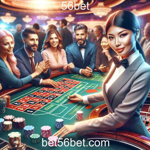 Experimente a Emoção do Cassino Ao Vivo no 56bet
